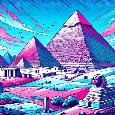 Spiega perché la costruzione delle piramidi di Giza rimane un notevole exploit architettonico ancora oggi?