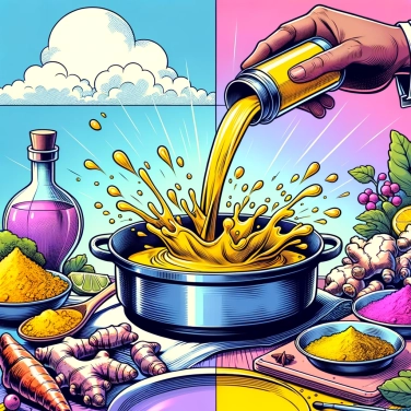 Spiega perché la curcuma colora così bene gli alimenti?