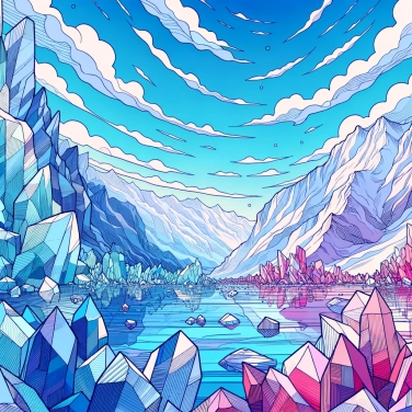 Spiega perché la dimensione dei cristalli di ghiaccio varia all'interno di un ghiacciaio?