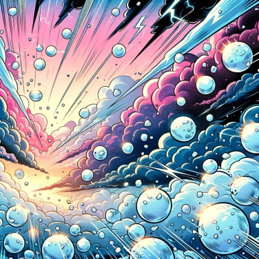 Spiega perché la grandine può variare di dimensioni all'interno della stessa tempesta?