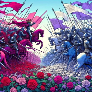 Spiega perché la guerra delle due rose in Inghilterra è durata più di 30 anni?