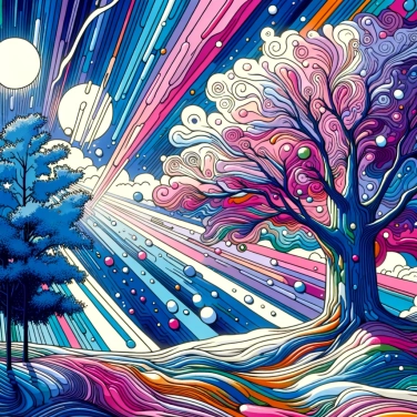 Spiega perché la linfa degli alberi sale più rapidamente di notte che di giorno?