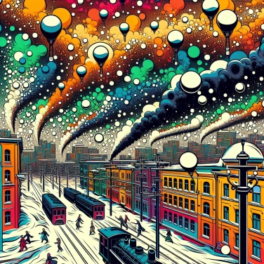Spiega perché la neve della città di Norilsk (in Russia) diventa talvolta nera?