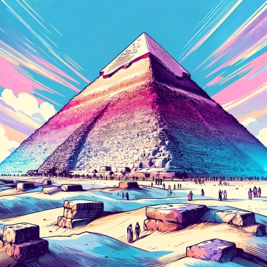 Spiega perché la piramide di Cheope era originariamente ricoperta da pietre bianche brillanti?