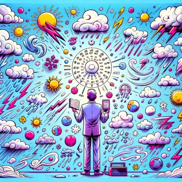 Spiega perché la previsione del tempo può essere così difficile da fare con precisione?