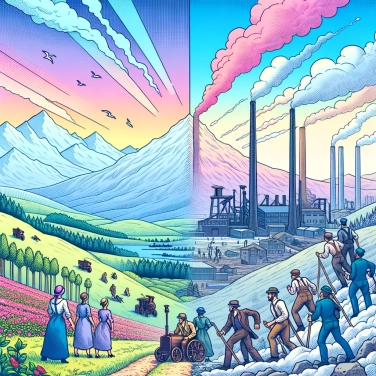 Spiega perché la Rivoluzione industriale ha trasformato radicalmente la società?