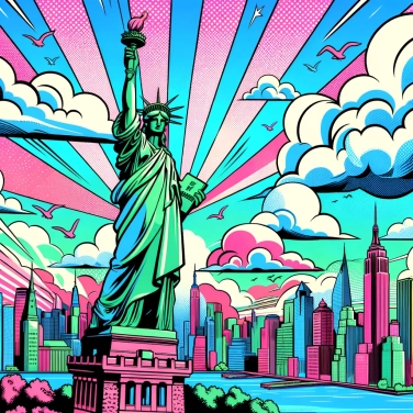 Spiega perché la Statua della Libertà è verde?