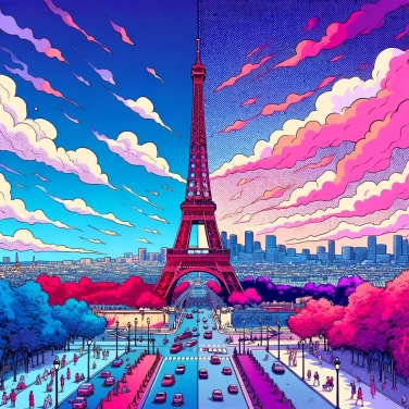 Spiega perché la Torre Eiffel è stata dipinta di rosso prima di diventare blu?