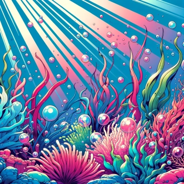 Spiega perché le alghe marine producono abbondantemente ossigeno sotto l'acqua?