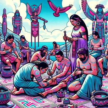 Spiega perché le antiche civiltà praticavano il tatuaggio rituale?
