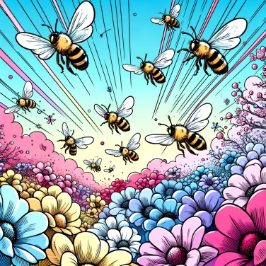 Spiega perché le api raccolgono il nettare dalle fiori butinando?