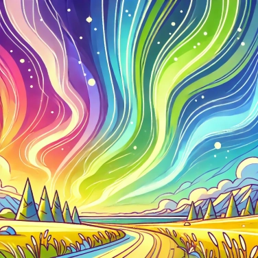 Spiega perché le aurore boreali cambiano colore?