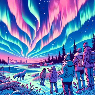 Spiega perché le aurore boreali possono essere visibili a latitudini più basse del solito?