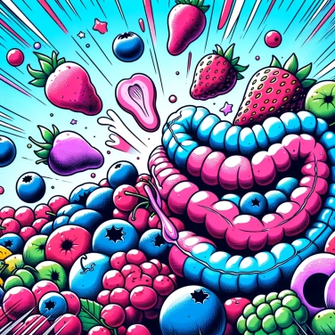 Spiega perché le bacche sono considerate super alimenti per la salute digestiva?