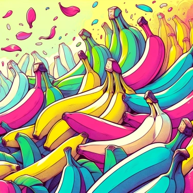 Spiega perché le banane diventano gialle?