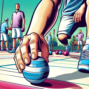 Spiega perché le boules da petanque sono rigate?