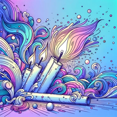 Spiega perché le candele si spengono quando soffiamo su di loro?