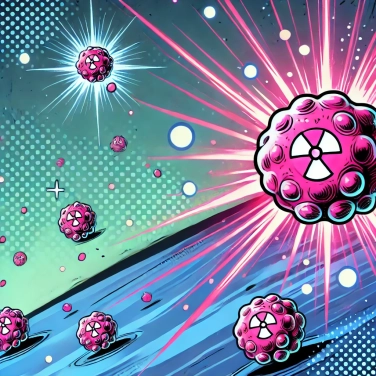 Spiega perché le cellule radioattive possono brillare al buio?