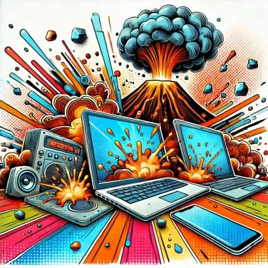 Spiega perché le ceneri vulcaniche disturbano gli apparecchi elettronici?