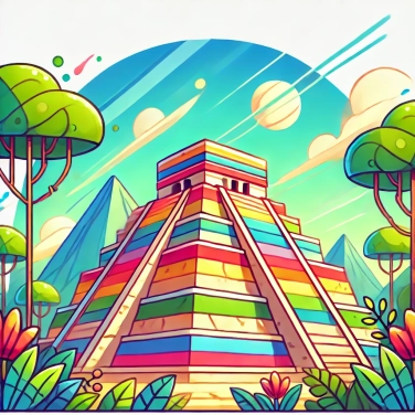 Spiega perché le civiltà precolombiane costruivano piramidi a gradoni?