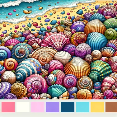 Spiega perché le conchiglie presentano motivi così vari e colorati?