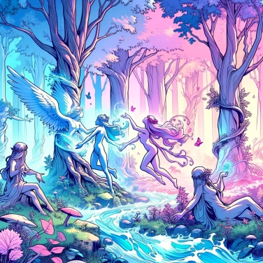 Spiega perché le driadi sono legate agli alberi?
