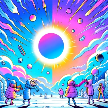 Spiega perché le eclissi solari possono cambiare la temperatura rapidamente?