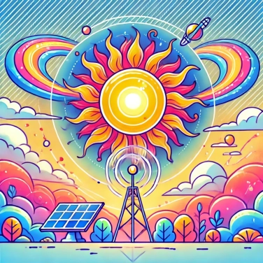 Spiega perché le eruzioni solari possono causare interferenze radio?