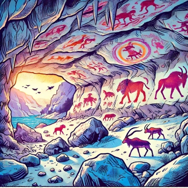 Spiega perché le grotte contengono spesso dipinti preistorici?