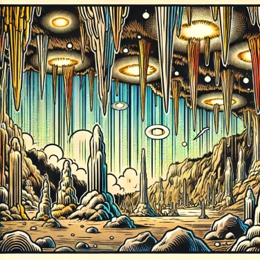 Spiega perché le grotte possono contenere stalattiti e stalagmiti?