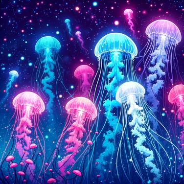 Spiega perché le meduse brillano al buio e come questa bioluminescenza le aiuta a sopravvivere?
