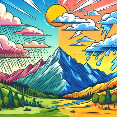 Spiega perché le montagne influenzano il clima locale?