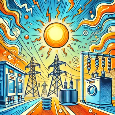 Spiega perché le onde di calore influenzano l'elettricità?