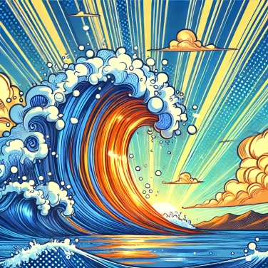 Spiega perché le onde giganti arrivano a volte senza preavviso?