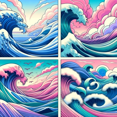 Spiega perché le onde hanno forme diverse?