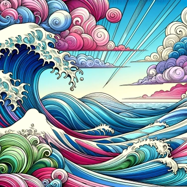 Spiega perché le onde si formano in mare e come si propagano fino alla riva?