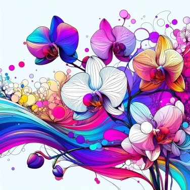 Spiega perché le orchidee hanno sviluppato forme così complesse?