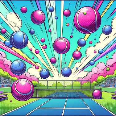 Spiega perché le palline da tennis rimbalzano così in alto?