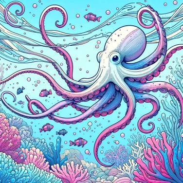 Spiega perché le polpi preferiscono muoversi all'indietro?