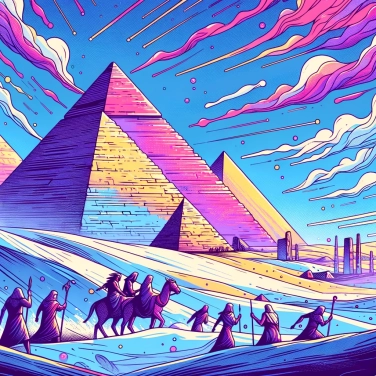 Spiega perché le prime civiltà costruivano piramidi come simbolo di potere e prestigio?