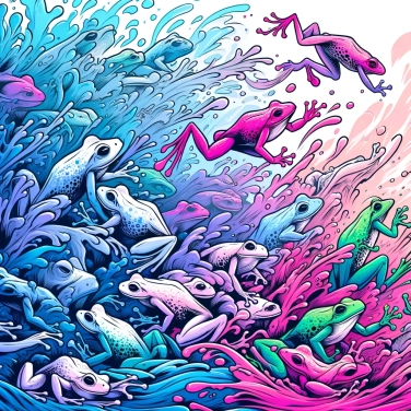 Spiega perché le rane possono cambiare colore?