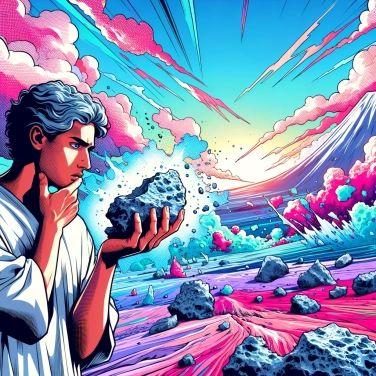 Spiega perché le rocce vulcaniche sono così leggere nonostante la loro apparente densità?