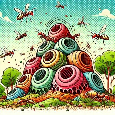 Spiega perché le termiti costruiscono delle termitiere con ventilazione naturale?