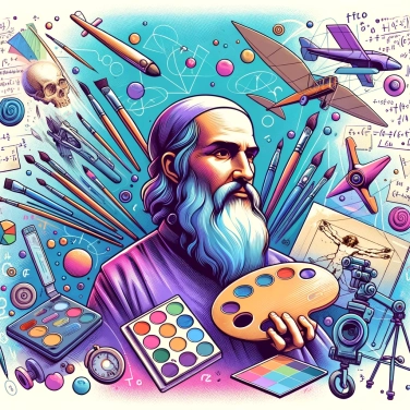 Spiega perché Leonardo da Vinci fosse così talentuoso in molteplici campi artistici e scientifici?
