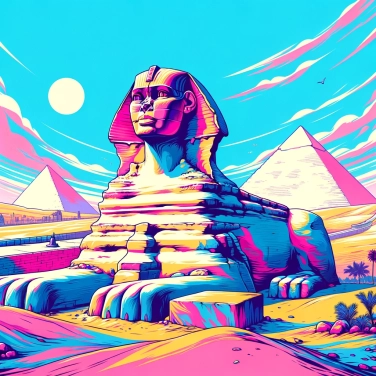 Spiega perché lo Sfinge di Giza ha un corpo di leone e un volto umano?