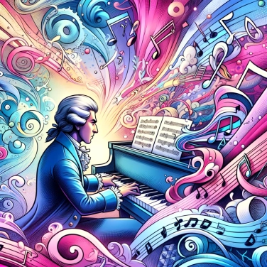 Spiega perché Mozart componeva musica così rapidamente?