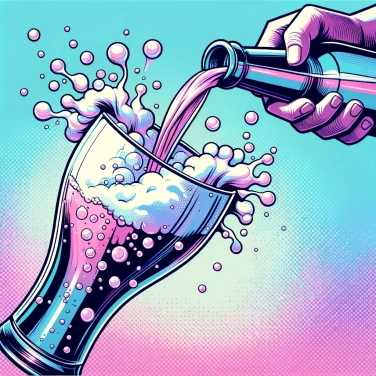 Spiega perché si forma la schiuma quando si versa la birra?