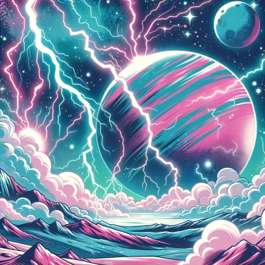 Spiega perché si verificano fulmini durante le tempeste elettriche su altri pianeti diversi dalla Terra?