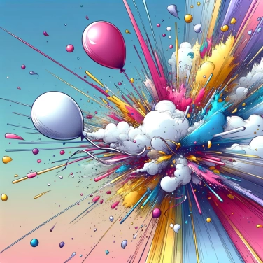 Spiega perché un palloncino esplode improvvisamente?