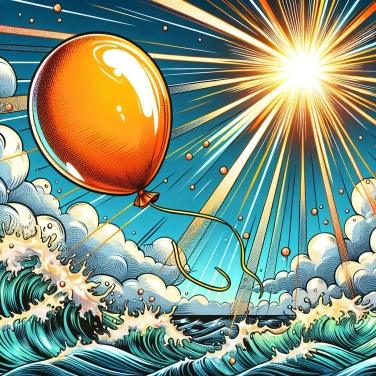 Spiega perché un pallone gonfiato può esplodere se rimane al sole pieno?